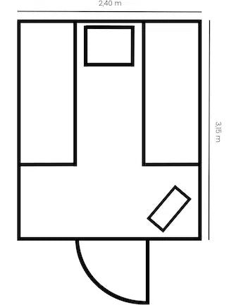 Pop-up hotel room (2 people)
